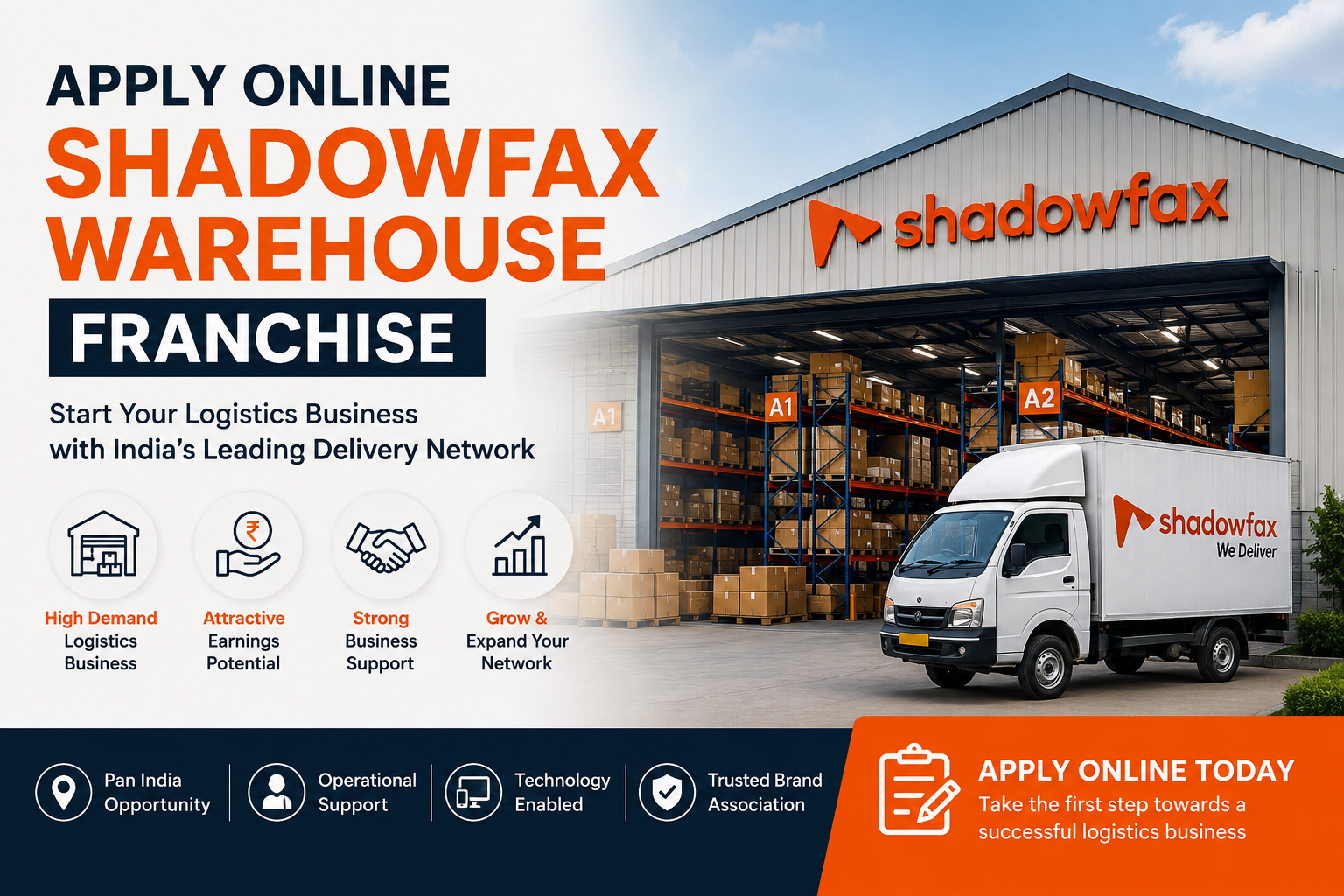 Apply Online Shadowfax Warehouse Franchise – Start Your Logistics Business in 2026